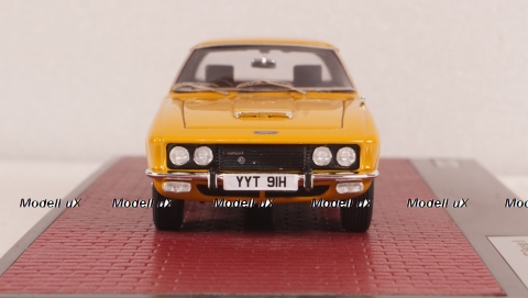 JENSEN INTERCEPTOR SII FF 1970 yellow, Matrix 1:43