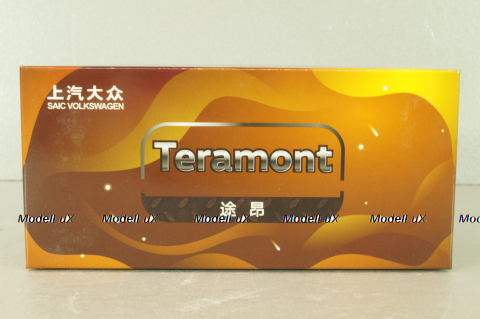 Volkswagen 4 car set, Tiguan L/Teramont/Tharu/T-Cross, Paudi 1:43