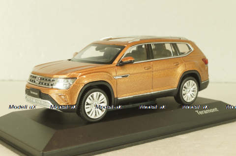 Volkswagen 4 car set, Tiguan L/Teramont/Tharu/T-Cross, Paudi 1:43