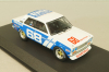 Datsun 510 BRE #68 1972, white/blue, 86346, Greenlight 1:43