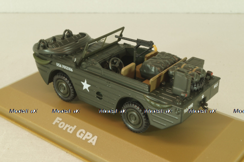 Ford GPA military, green, 6690012, Atlas 1:43