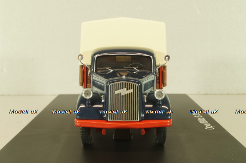 Opel Blitz S 3t 1937, truck, dark blue, 03061, Schuco 1:43