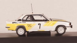 Opel Ascona B400 No.7, Swedish Rally Kullang 1980, Schuco 1:43