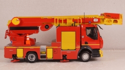 Renault D16 EPC-33 GIMAEX RIFFAUD PRX-B ECHELLE TRUCK SAPEURS POMPIERS, 116643, Eligor 1:43