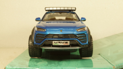 Lamborghini Urus metallic-blue/Decorated No.63, Maisto 1:24