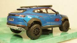 Lamborghini Urus metallic-blue/Decorated No.63, Maisto 1:24