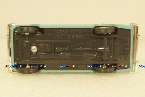 Москвич-412, с багажником, Агат 1:43