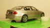 BMW 330i, metallic-grey, Welly 1:24 