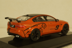 Jaguar XE SV Project 8 2017 orange/black , Altaya 1:43