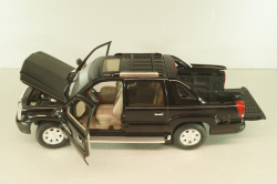 Cadillac Escalade EXT Pickup 2002, black, Anson 1:18