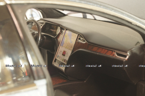 Tesla Model X 2016, light grey, LS-Collectibles 1:18