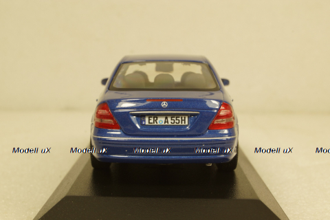 Mercedes E320 W211 E-Klasse 2002, blue, 400031501, Minichamps 1:43