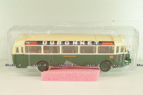 Chausson APH 47 bus 1947, green/beige, ADM075, Autobus Dal Mondo #75, Hachette 1:43 Блистер вскрыт!