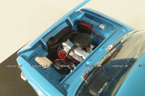 Ваз-2101 Жигули 1970, Lada 1200, голубой, CMC204, IXO 1:18