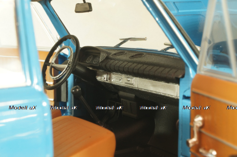 Ваз-2101 Жигули 1970, Lada 1200, голубой, CMC204, IXO 1:18
