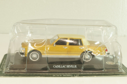 Cadillac Seville Elegante 1975, light brown,DelPrado 1:43
