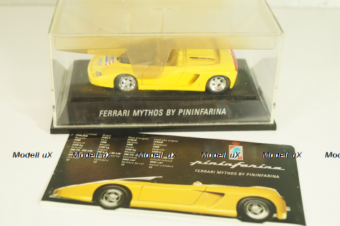 Ferrari Mythos Pininfarina 1990, yellow, 8502, Revell 1:43