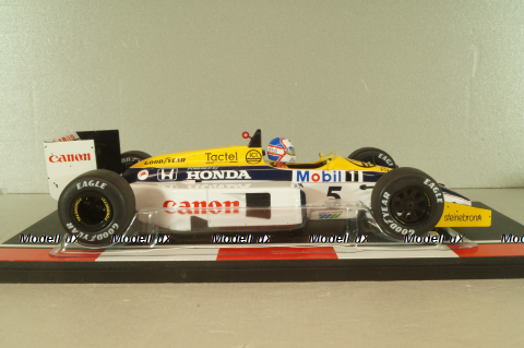 Williams FW11 Honda #5 winner British GP 1986 Nigel Mansell, Formula 1, MCG18627F, MCG 1:18