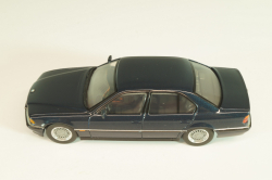 BMW 740i (E38) 1994, dark blue, 070263, Herpa 1:43