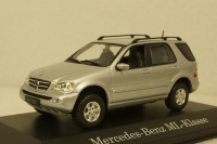 Mercedes ML 320 W163 ML-Klasse 2002, silver, В6 6961928, IXO 1:43