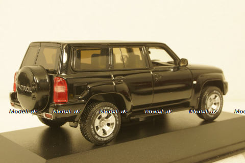 Nissan Patrol Y61 2005, black, JC082, J-collection 1:43