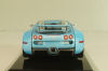 Bugatti Veyron 16.4 2005, blue/white, Altaya 1:43