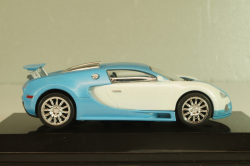 Bugatti Veyron 16.4 2005, blue/white, Altaya 1:43
