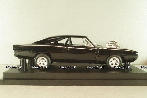 Dodge Charger R/T 1970, black, Fast&Furious, CMC97, Hot Wheels 1:18