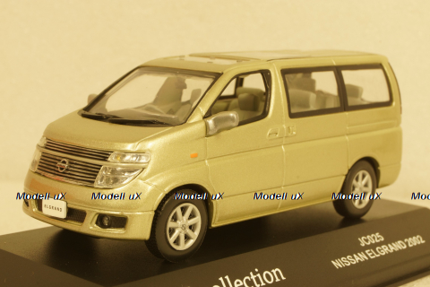 Nissan ELGRAND 2002, metallic, JC025, J-collection 1:43