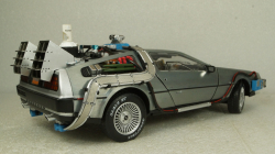 DeLorean DMC-12  Back to the Future II  Time Machine, Hot Wheels Elite 1:18