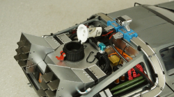 DeLorean DMC-12  Back to the Future II  Time Machine, Hot Wheels Elite 1:18