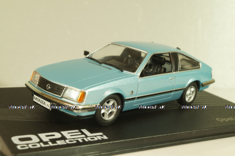 Opel Monza (A) 1978, blue, OPC075, Opel Collection #75 1:43