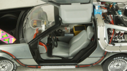 DeLorean DMC-12  Back to the Future II  Time Machine, Hot Wheels Elite 1:18