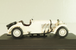 Mercedes-Benz SSK (W06) 1928, white, Altaya, MBOMS013, Mercedes-Benz Offizielle Modell Sammlung #13, Altaya 1:43