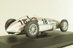 Mercedes W154 3-litre racibg car 1939, silver, MBOMS048, Altaya, Mercedes-Benz Offizielle Modell Sammlung #48, 1:43