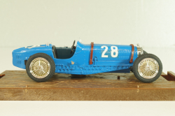 Bugatti type 59  #28 1933, blue, R174, Brumm 1:43