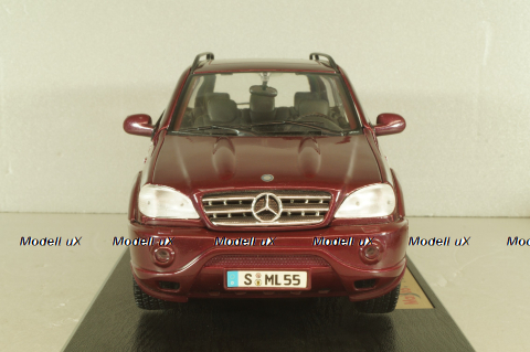 Mercedes-Benz ML 55 AMG (W163) 2000, maroon, 503348, Maisto 1:18