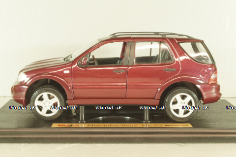 Mercedes-Benz ML 55 AMG (W163) 2000, maroon, 503348, Maisto 1:18