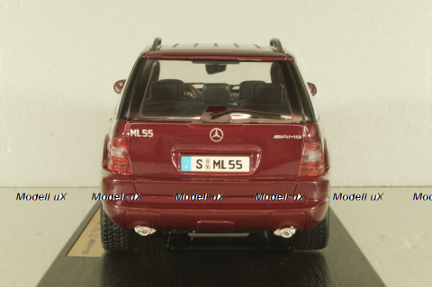 Mercedes-Benz ML 55 AMG (W163) 2000, maroon, 503348, Maisto 1:18