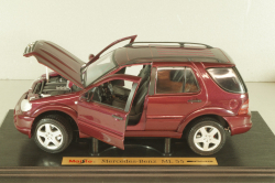 Mercedes-Benz ML 55 AMG (W163) 2000, maroon, 503348, Maisto 1:18