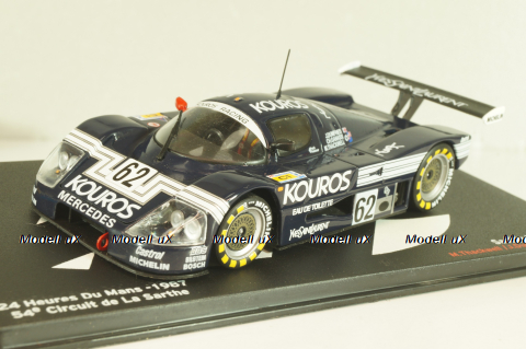 Sauber Mercedes C9  #62 Le Mans 1987, M.Thackwell/J.Dumfries/C.Ganassi,  Altaya 1:43