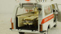 Раф-2203, медицинская, светло-серая, сентябрь 89г., Тантал/Радон 1:43