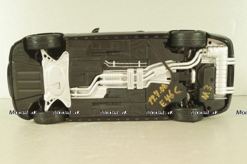 BMW M3 Cabriolet (E46) 2001, black, Kyosho 1:18