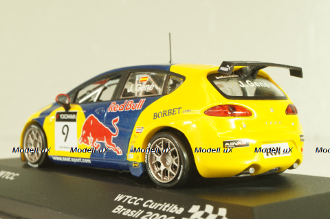 Seat Leon WTCC #9, Brasil 2006, J.Gene, Altaya 1:43