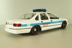 Chevrolet Caprice Police Chicago 1993, white, UT Models 1:18
