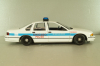 Chevrolet Caprice Police Chicago 1993, white, UT Models 1:18