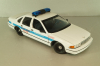 Chevrolet Caprice Police Chicago 1993, white, UT Models 1:18