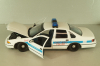 Chevrolet Caprice Police Chicago 1993, white, UT Models 1:18
