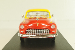 Mercury Club Coupe Street Rod 1949, yellow/red, Universal Hobbies 1:43