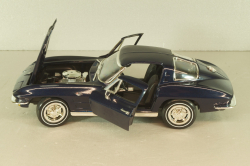 Chevrolet Corvette (C2) Stingray 1963, blue, ERTL 1:18